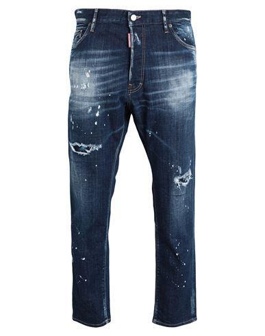 DSQUARED2 Man Jeans Blue Size 38 Cotton, Elastane Product Image