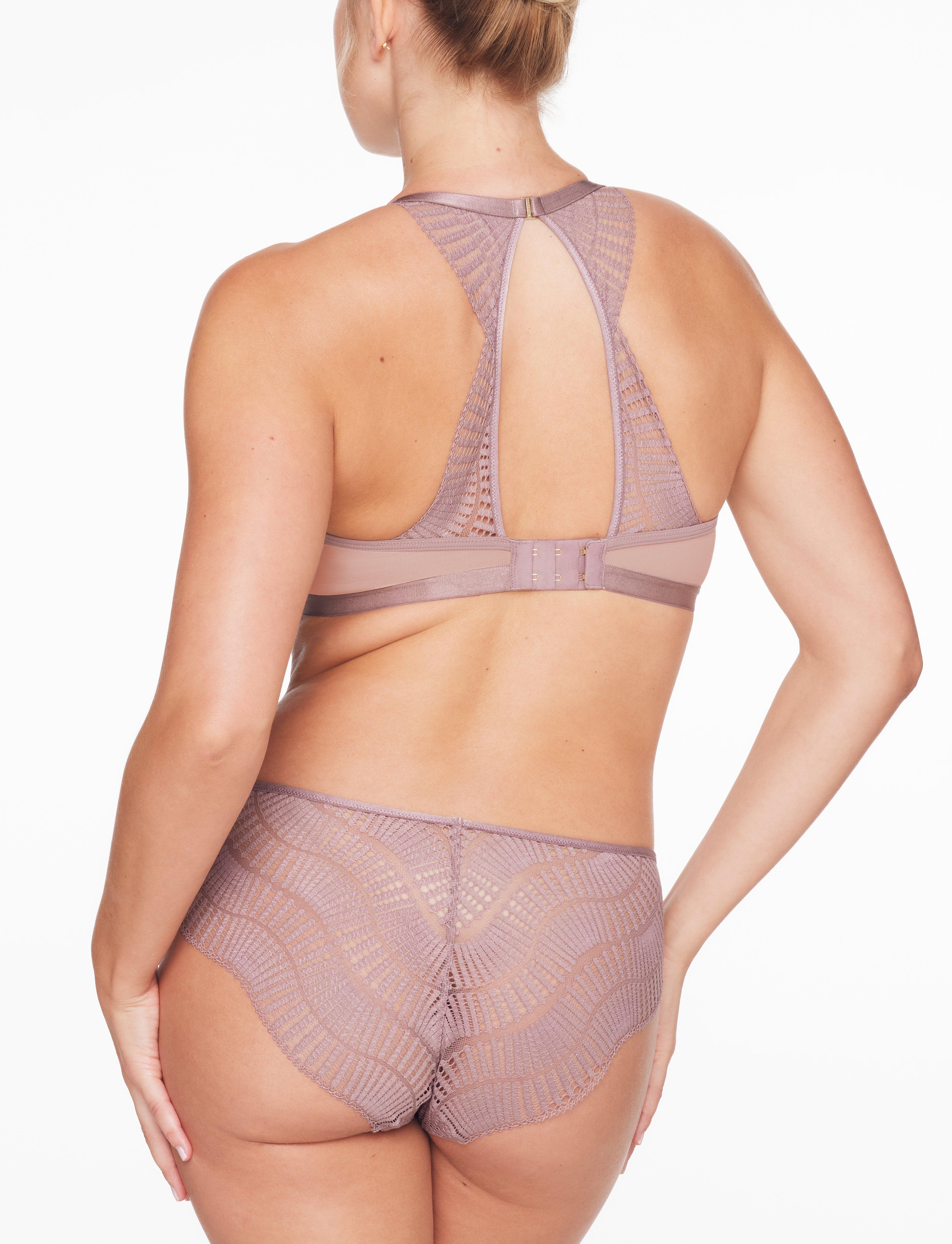 Fleur Lace Unlined Racerback Bra Product Image