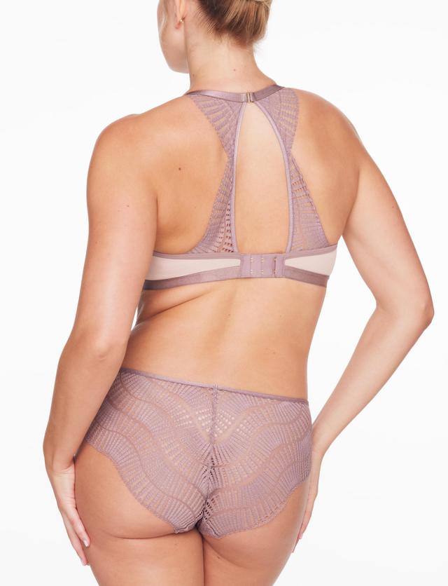 Fleur Lace Unlined Racerback Bra + Cheeky Set Product Image