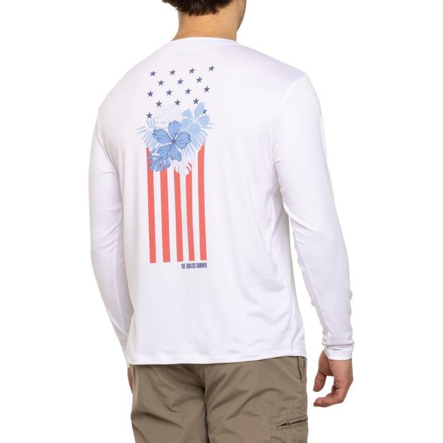 Endless Summer Flag Graphic Sun Shirt - UPF 50, Long Sleeve Product Image