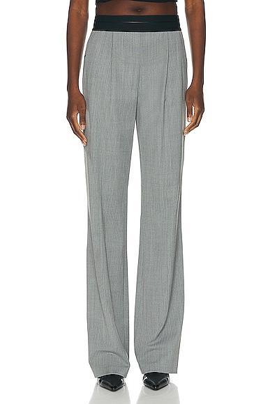 Helmut Lang Pull On Suit Pant Grey. (also in ). product image