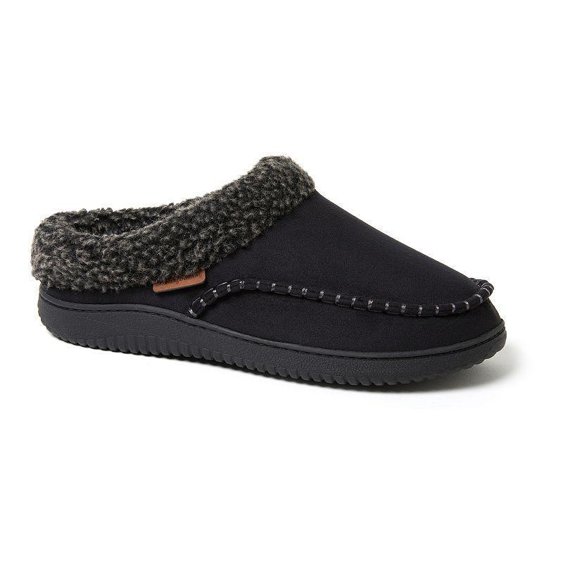 Dearfoams Marshall Microsuede Mens Clog Slippers Product Image