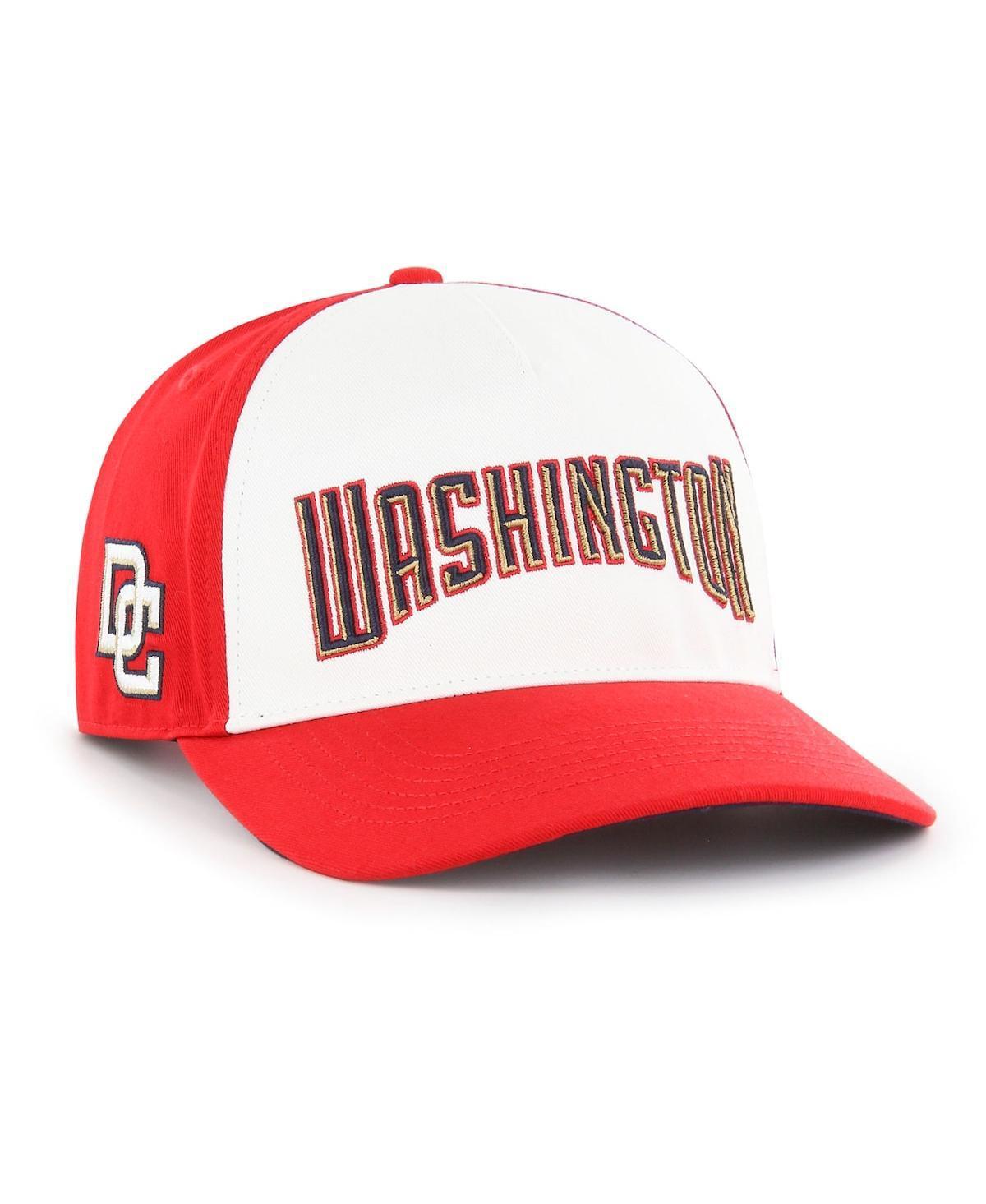 Mens 47 /White Washington Nationals Cooperstown Collection Retro Contra Hitch Snapback Hat Product Image