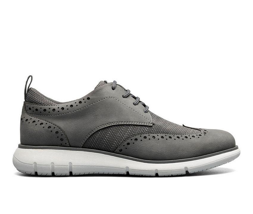 Men's Nunn Bush Stance Knit Wingtip Casual Oxfords Product Image