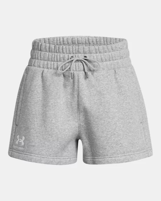 Women's UA Icon Fleece Boxer Shorts Product Image