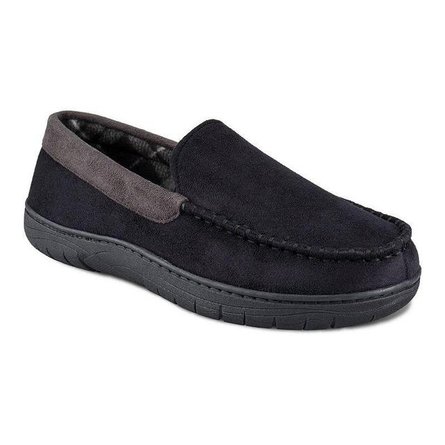 Wembley Mens Fleece Lined Moccasin Slippers Product Image