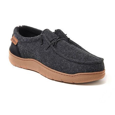 Dearfoams Bennett Mens Chukka Slippers Grey Product Image