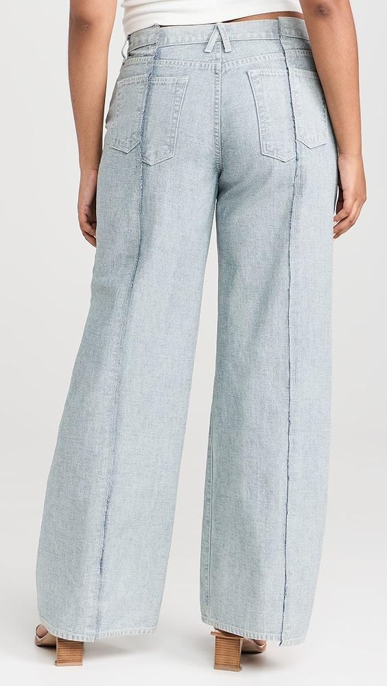 SLVRLAKE Re-Work Mica Paneled Reverse Jeans | Shopbop Product Image