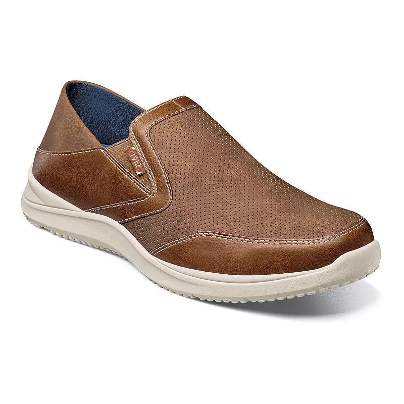 Nunn Bush Conway EZ Moccasin Toe Slip-On Easy Slip-In Loafer Men's Lace-up Boots Product Image