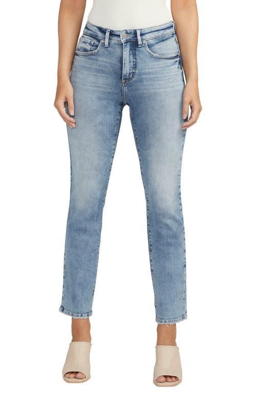 Silver Jeans Co. Isbister High Waist Straight Leg Jeans product image