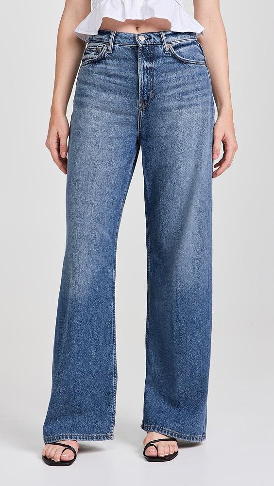 Reformation Palmer Lived-In Baggy Jeans | Shopbop Product Image