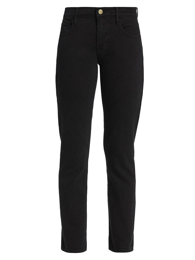 Womens Le Garcon Mid-Rise Straight Jeans Product Image