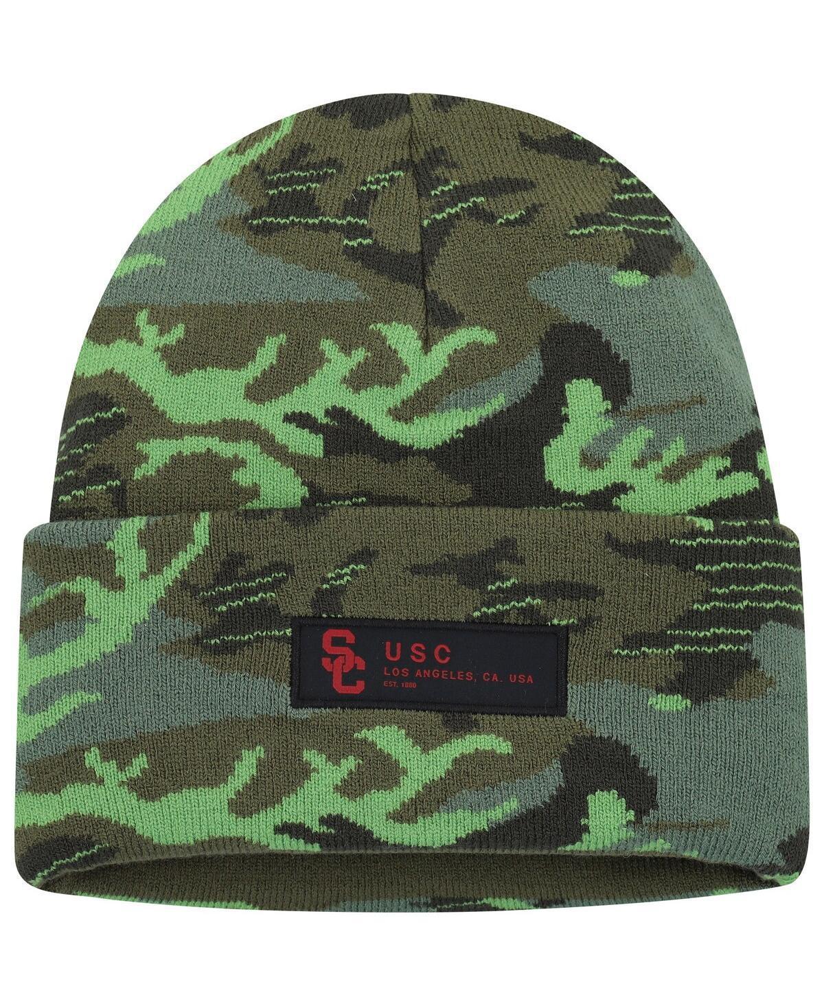 Mens Nike Camo Usc Trojans Veterans Day Cuffed Knit Hat Product Image