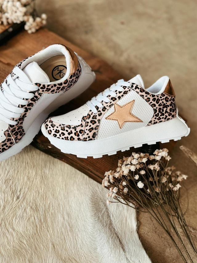 Smith Leopard Sneakers Product Image