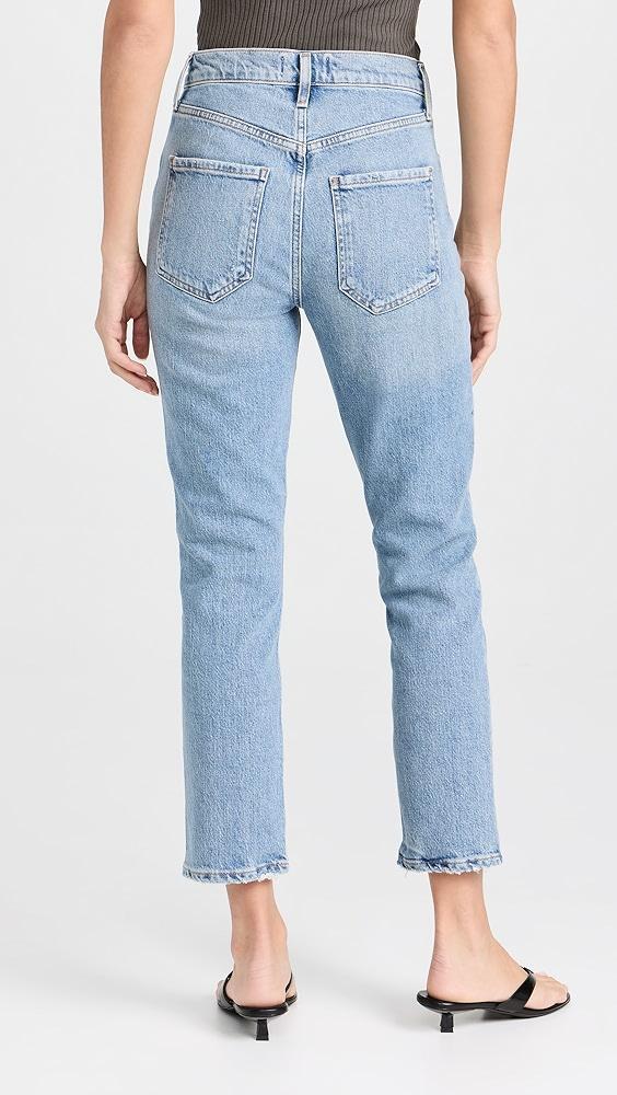 AGOLDE Riley Crop Jeans Quiver 32 Product Image