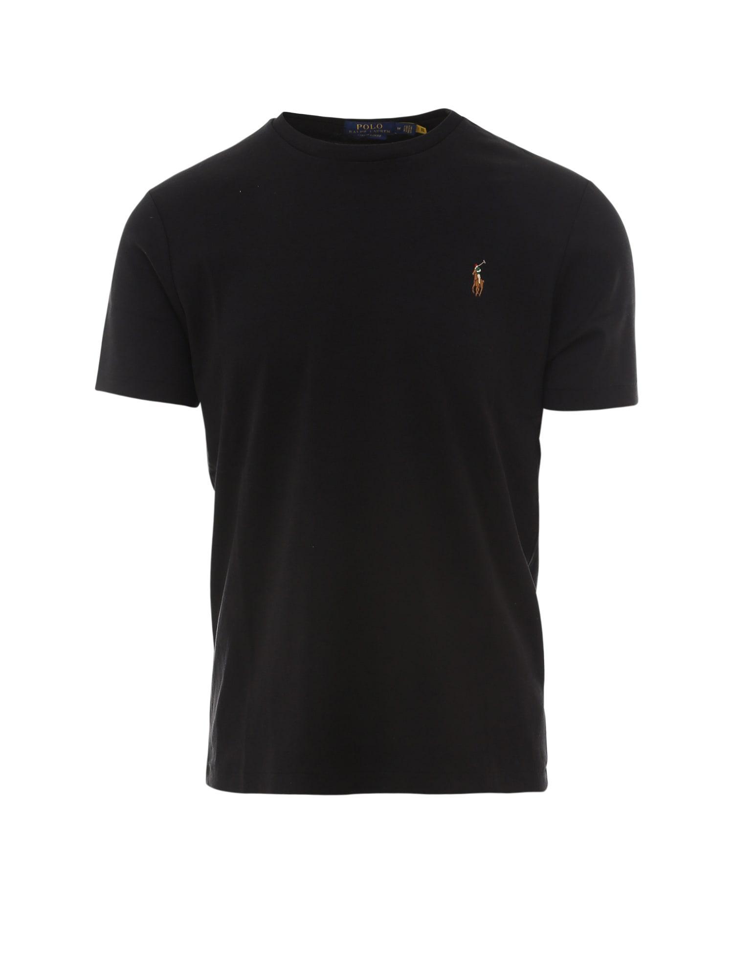 Cotton T-shirt In Black Product Image