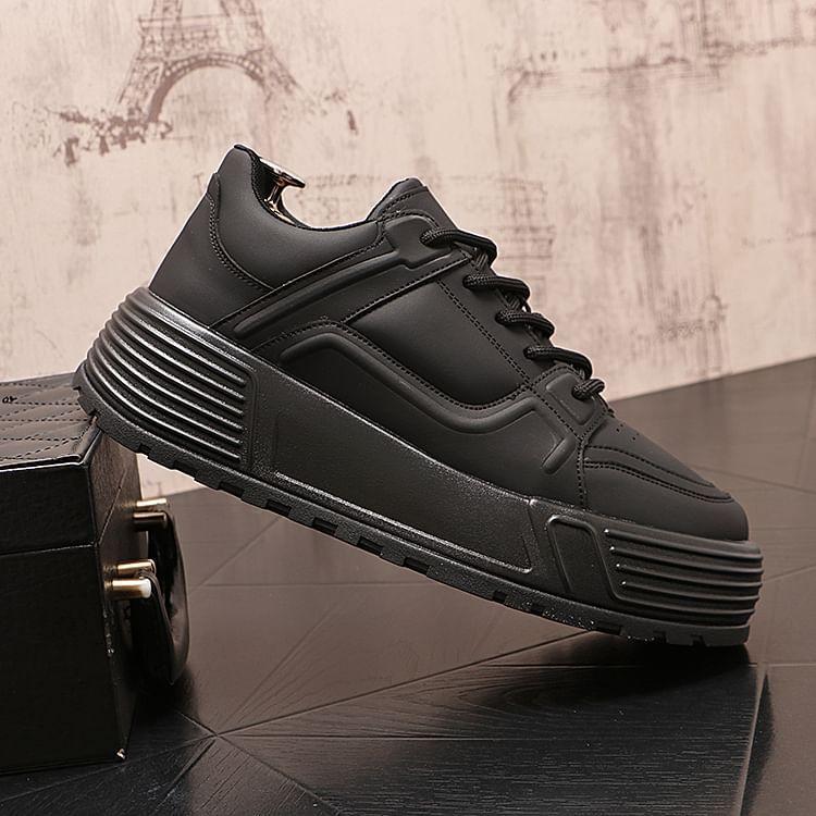 Plain Platform Sneakers Product Image