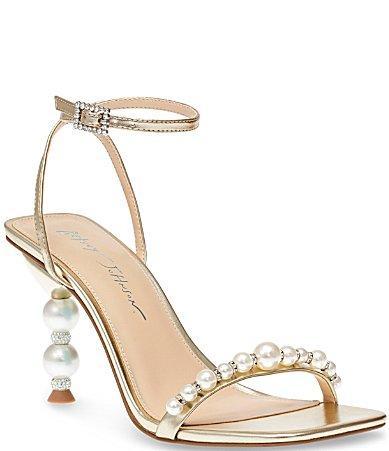 Blue by Betsey Johnson Jacy Heeled Sandals (Ivory) Women's 1-2 inch heel Shoes Product Image