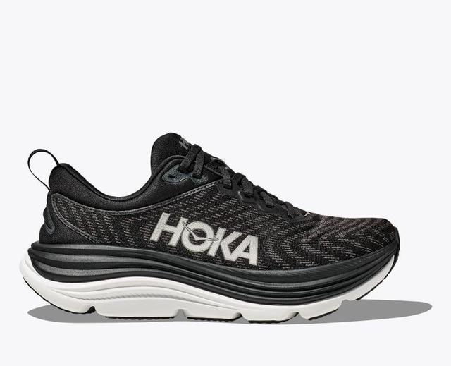 HOKA Womens Gaviota 5 Shoes in Sea Ice/Pink Twilight, Size 12 Product Image