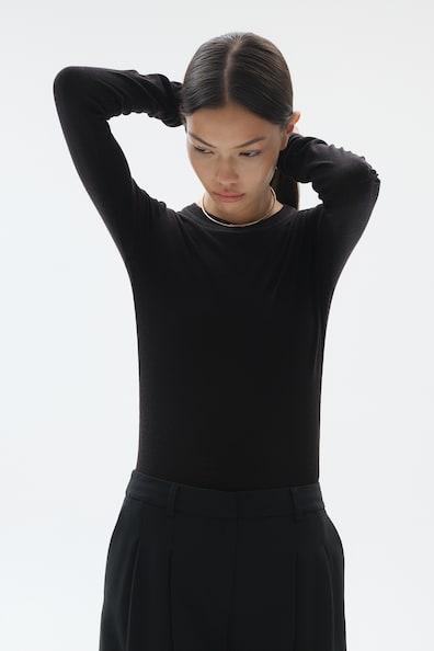 Fine-Knit Wool Sweater product image