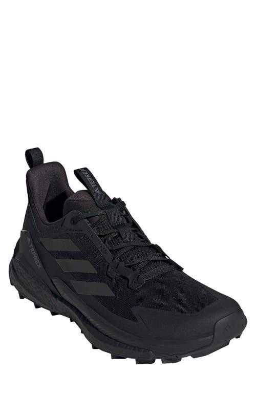 ADIDAS ORIGINALS Adidas Terrex Free Hiker 2.0 Mid Waterproof Gore-tex® Hiking Shoe In Black/black/grey Product Image