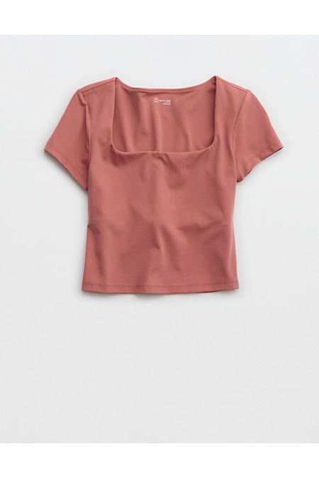 OFFLINE By Aerie Real Me Square Neck T-Shirt Women's Product Image