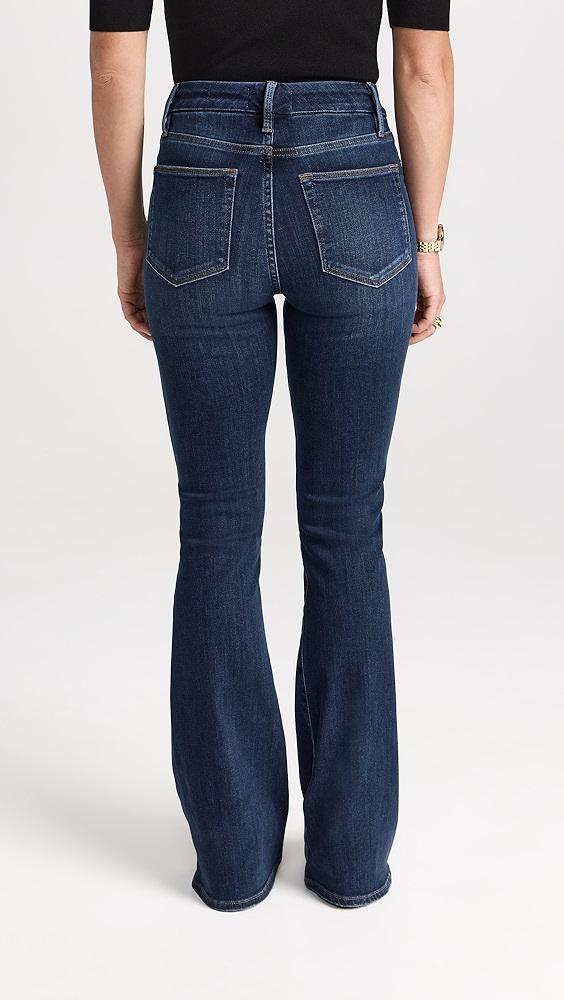 FRAME Petite Le Pixie Super High Flare Jeans | Shopbop Product Image