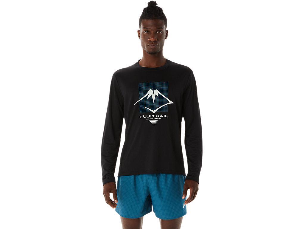 ASICS Men's Fujitrail Logo Long Sleeve Top Product Image