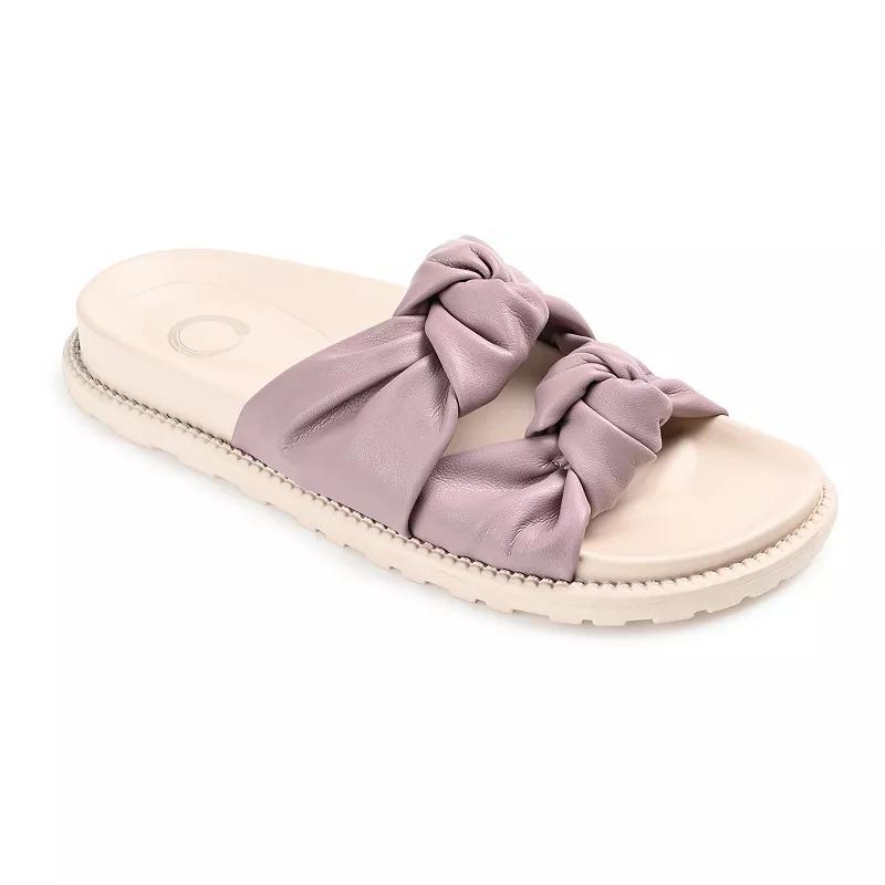 Journee Collection Melanie Womens Slide Sandals Product Image