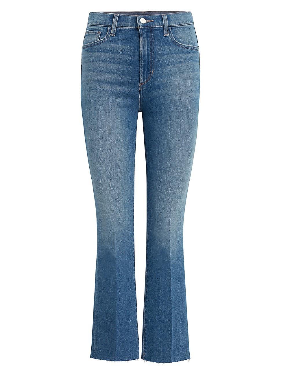 Womens The Callie Boot Cut Crop Jeans Product Image