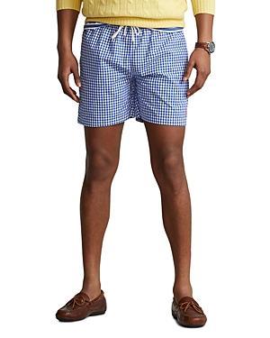 Mens Checkered Swim Shorts Product Image