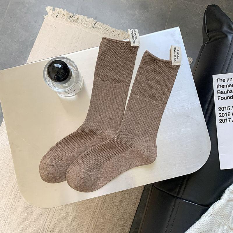 Plain Short Socks Product Image