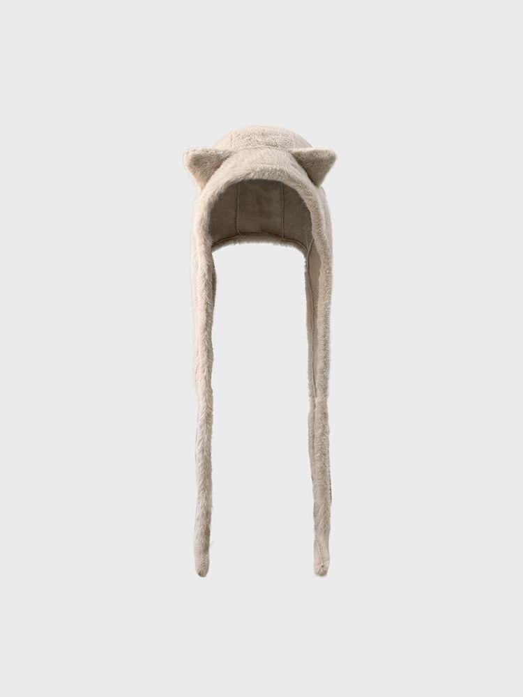 Cat Ear Fluffy Trapper Hat Product Image