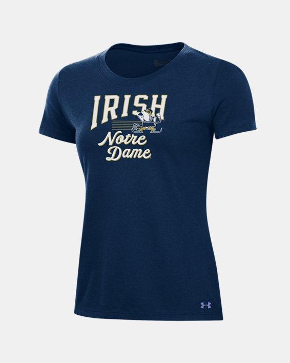 Womens UA Performance Cotton Collegiate Short Sleeve Product Image