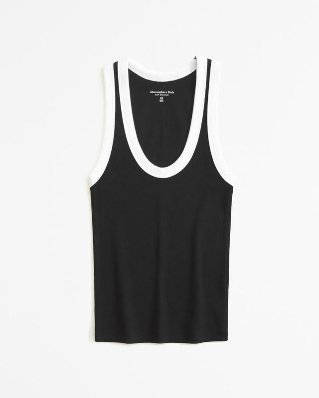 Essential Rib Tuckable Scoopneck Tank Product Image