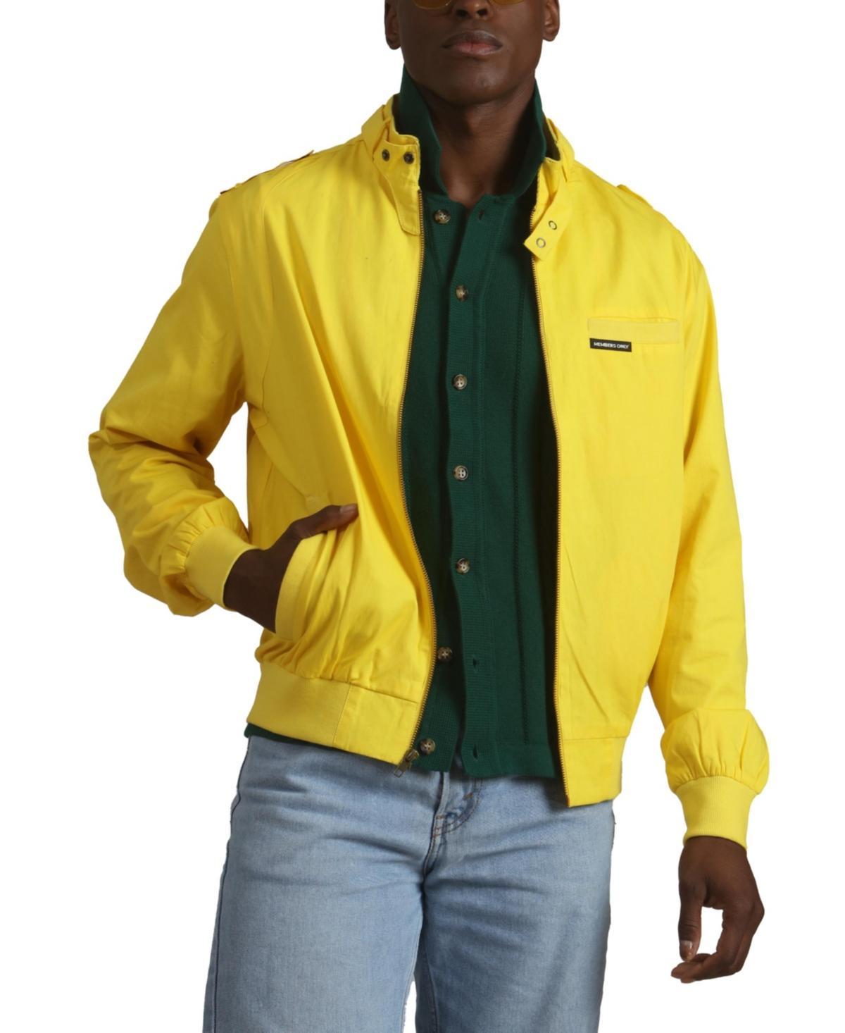 Members Only Mens Classic Iconic Racer Jacket (Slim Fit) Product Image