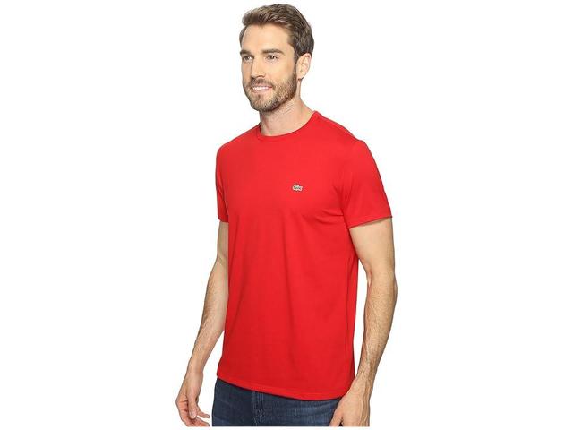 Lacoste Short-Sleeve Pima Jersey Crewneck T-Shirt Men's T Shirt Product Image