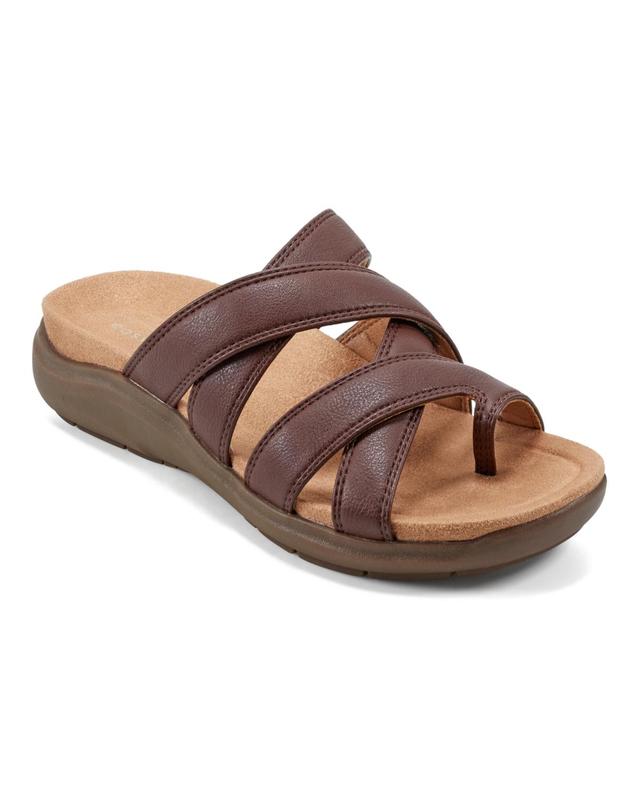 Easy Spirit Womens Westly Strappy Casual Flat Sandals Product Image