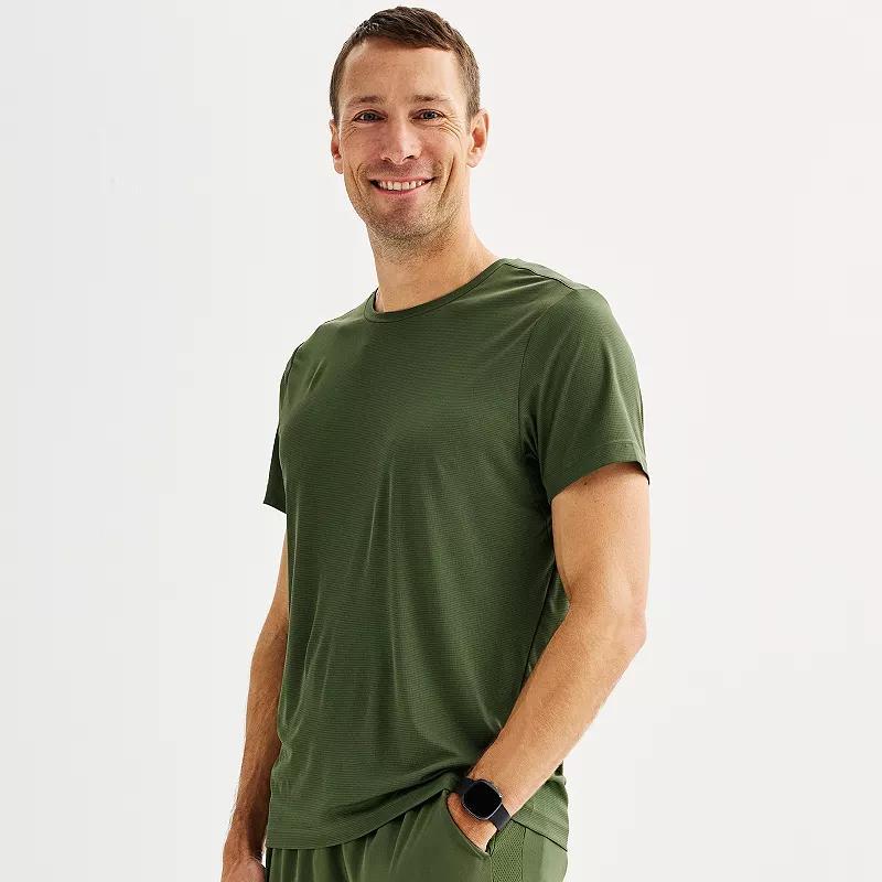 Mens Tek Gear Adaptive DryTek Tee Alva Green Product Image