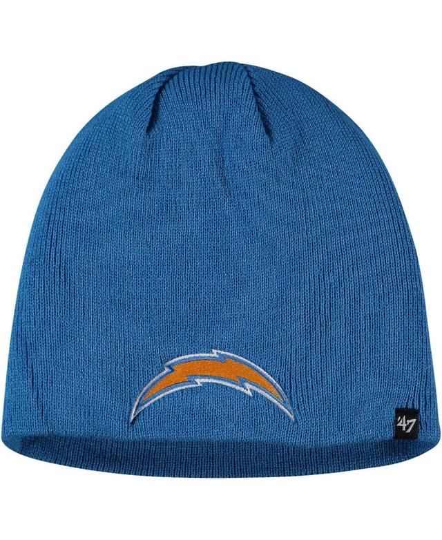 Mens 47 Powder Blue Los Angeles Chargers Primary Logo Knit Beanie Product Image