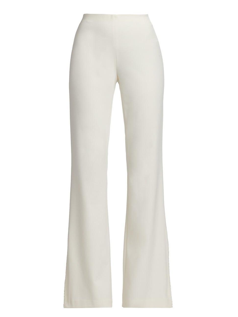 Womens Lara Split-Hem Flared Pants Product Image