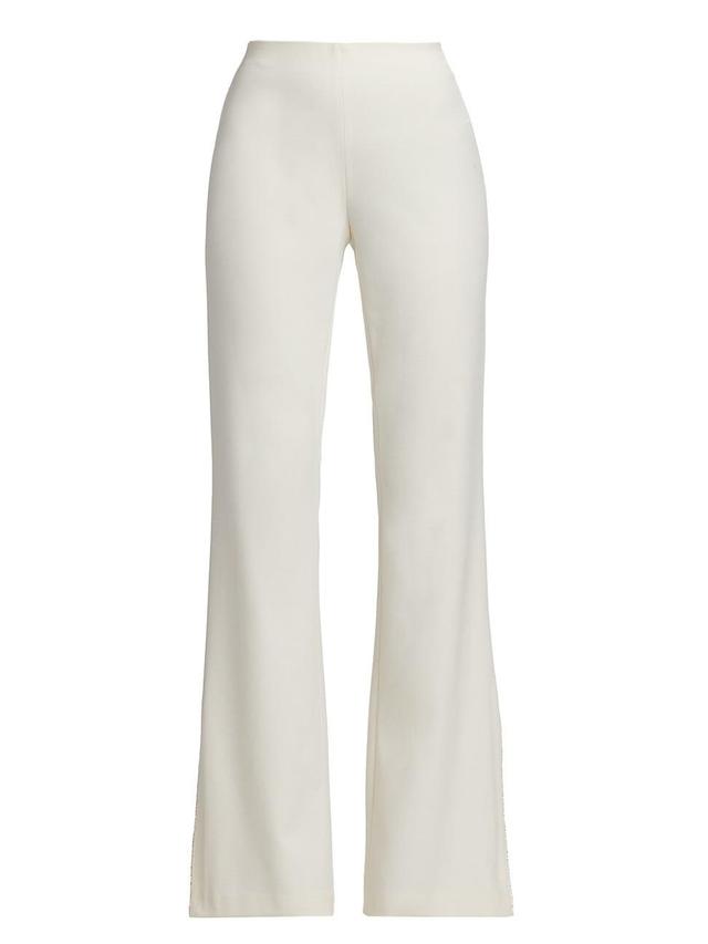 Womens Lara Split-Hem Flared Pants Product Image