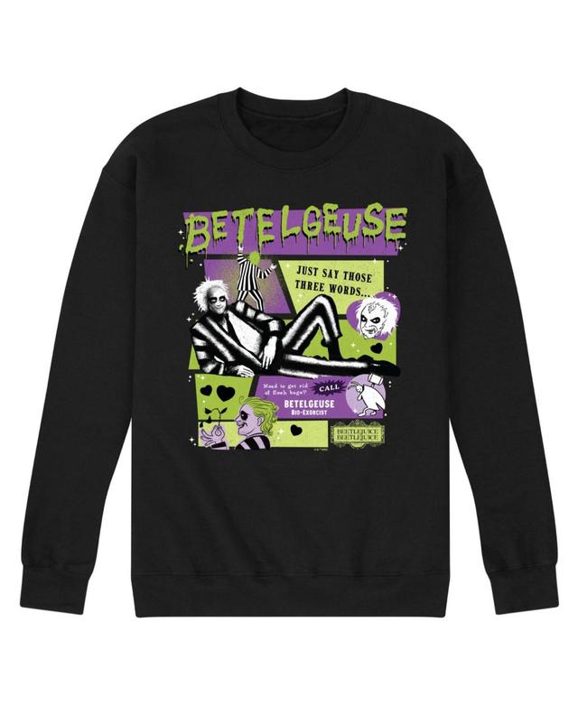 Hybrid Apparel Mens Beetlejuice Betelgeuse Crew Fleece Product Image