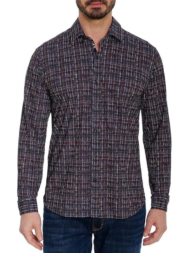 Mens Setana Abstract-Print Shirt Product Image