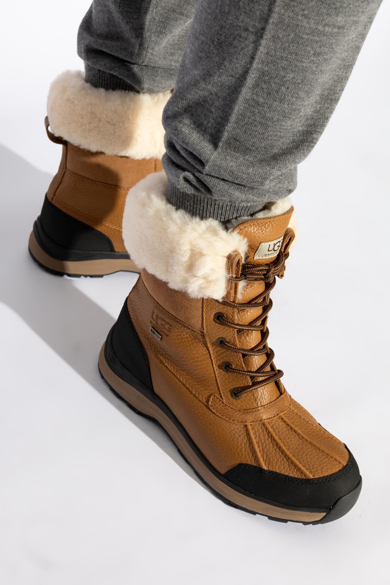 UGG Ashton Addie Round Toe Boots In Brown Product Image