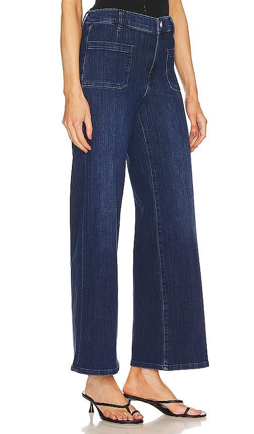 FRAME Le Slim Palazzo Pocket Wide Leg Jeans Product Image