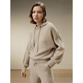 Eshe 2-in-1 Cashmere Detachable Hoodie Product Image