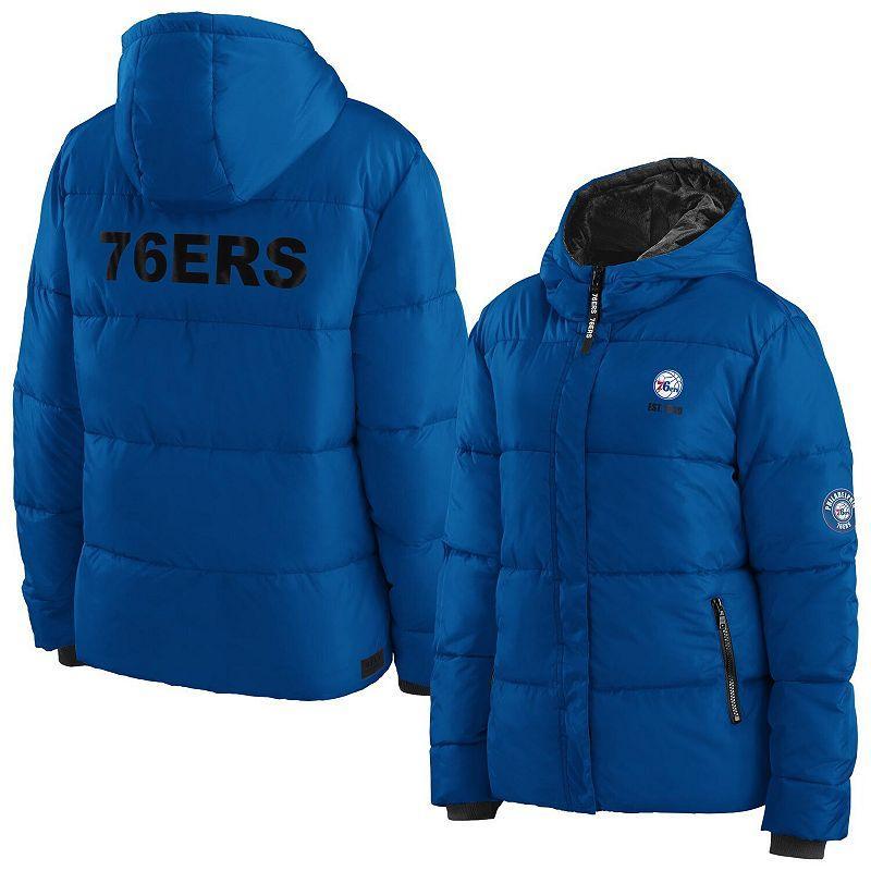 Womens WEAR by Erin Andrews Red Toronto Raptors Plush Puffer Full-Zip Jacket Product Image