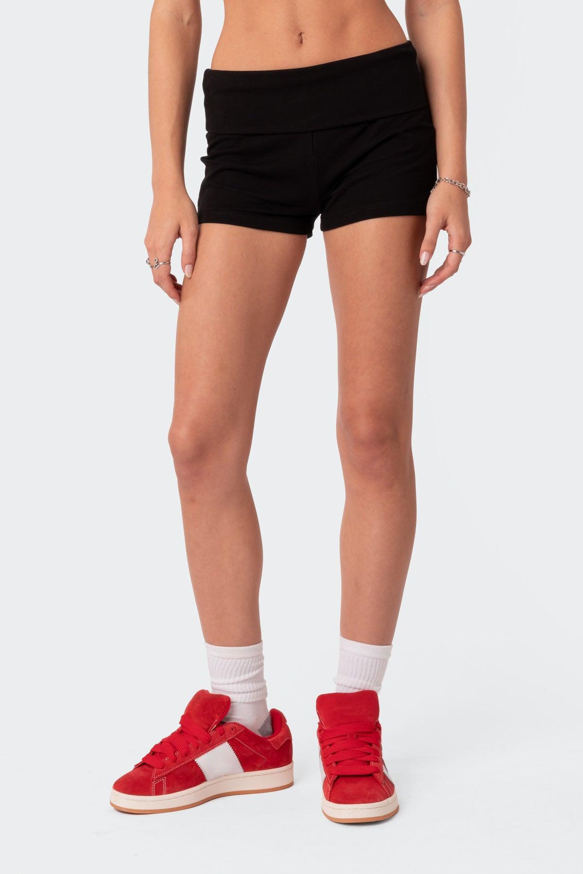 I Love Me Fold Over Shorts product image