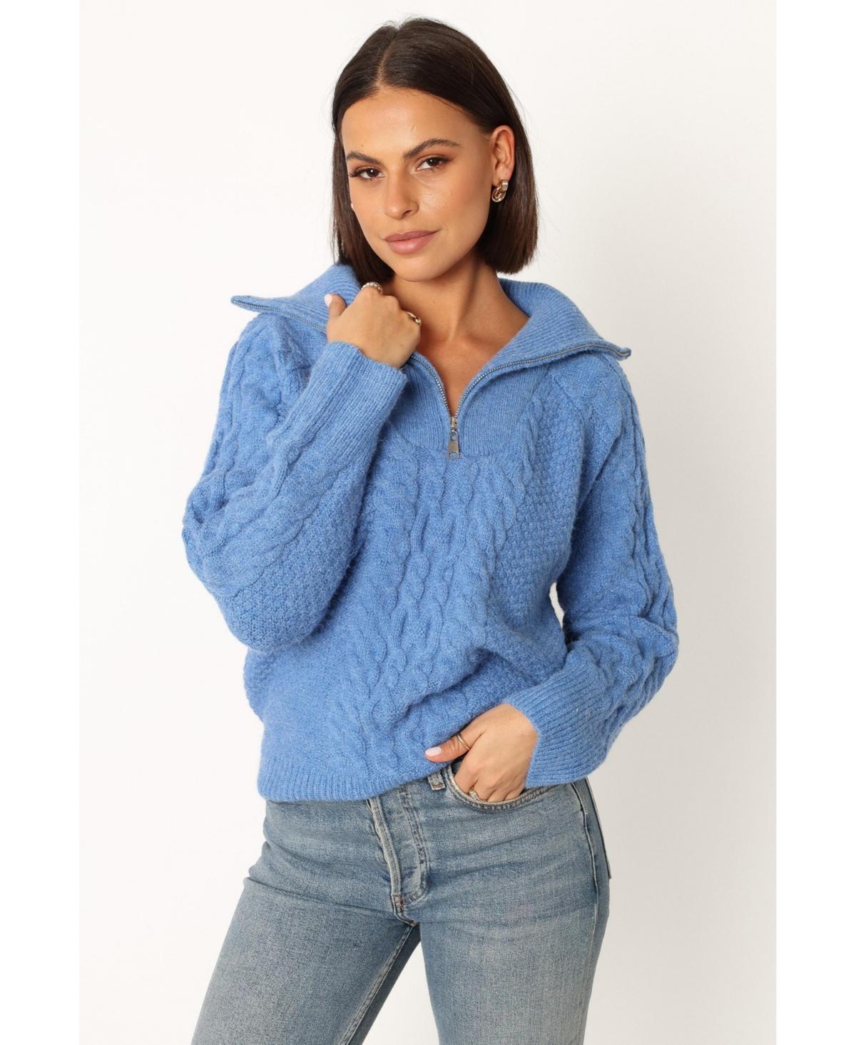 Womens Ebony Knit Sweater Product Image